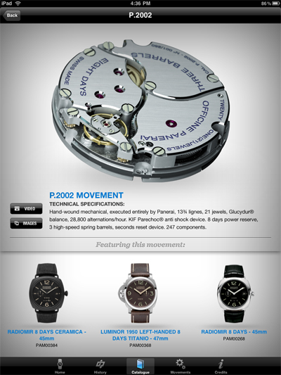 Buy panerai movement