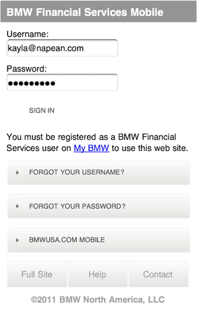 Make a payment on bmw at bmw financial services #6