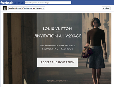 History  L'invitation au voyage. Louis Vuitton.
