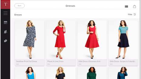 Concierge for Talbots interface