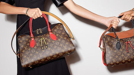 Luxury Leather Louis Vuitton LVMH Leather Bags Editorial Image