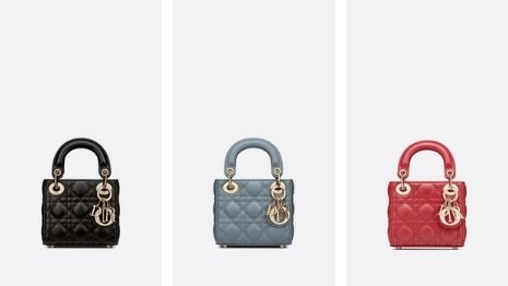 MICRO BAG COLLECTION  DIOR SHRINKS ITS CLASSICS  Glam  Glitter