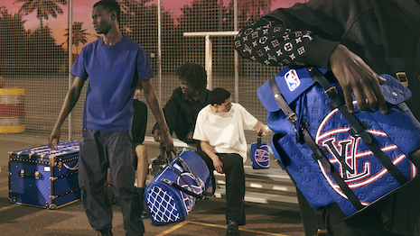 Louis Vuitton x NBA Dopp Kit Blue