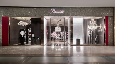 Baccarat debuts global store refresh at South Coast Plaza